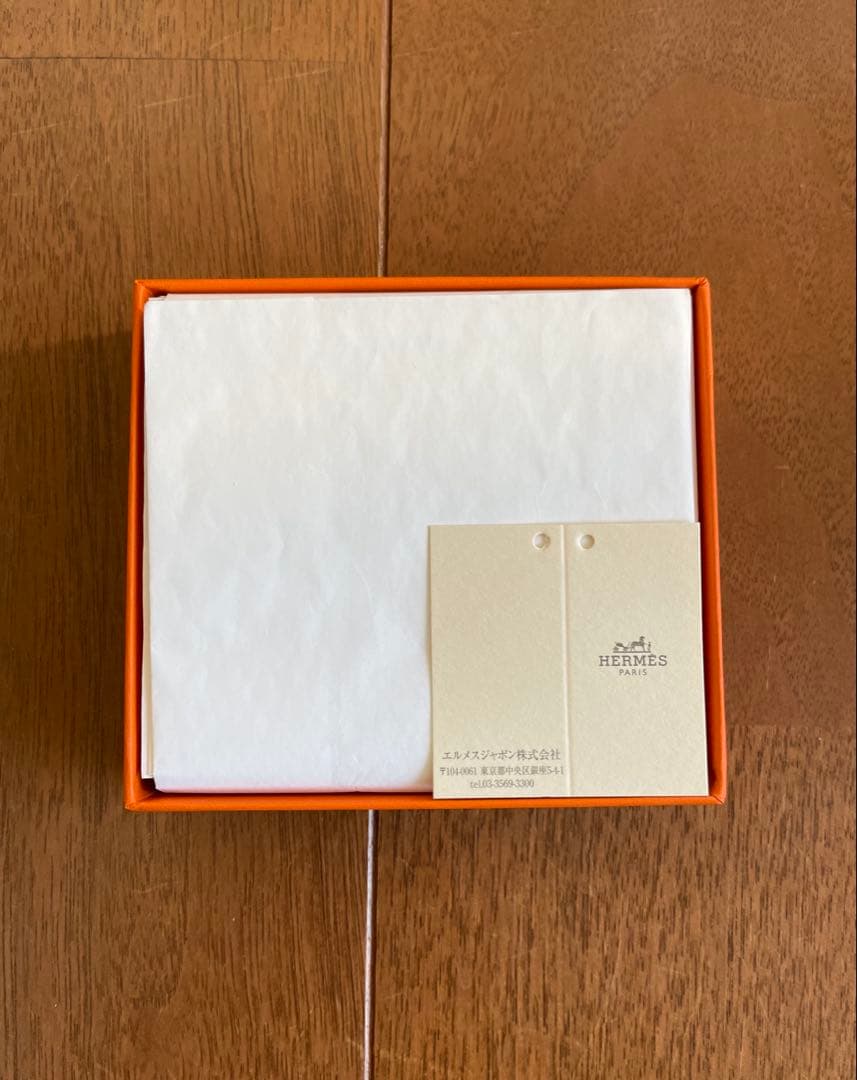【未使用品】HERMES エルメス　バスティア　小銭入れ　ケース