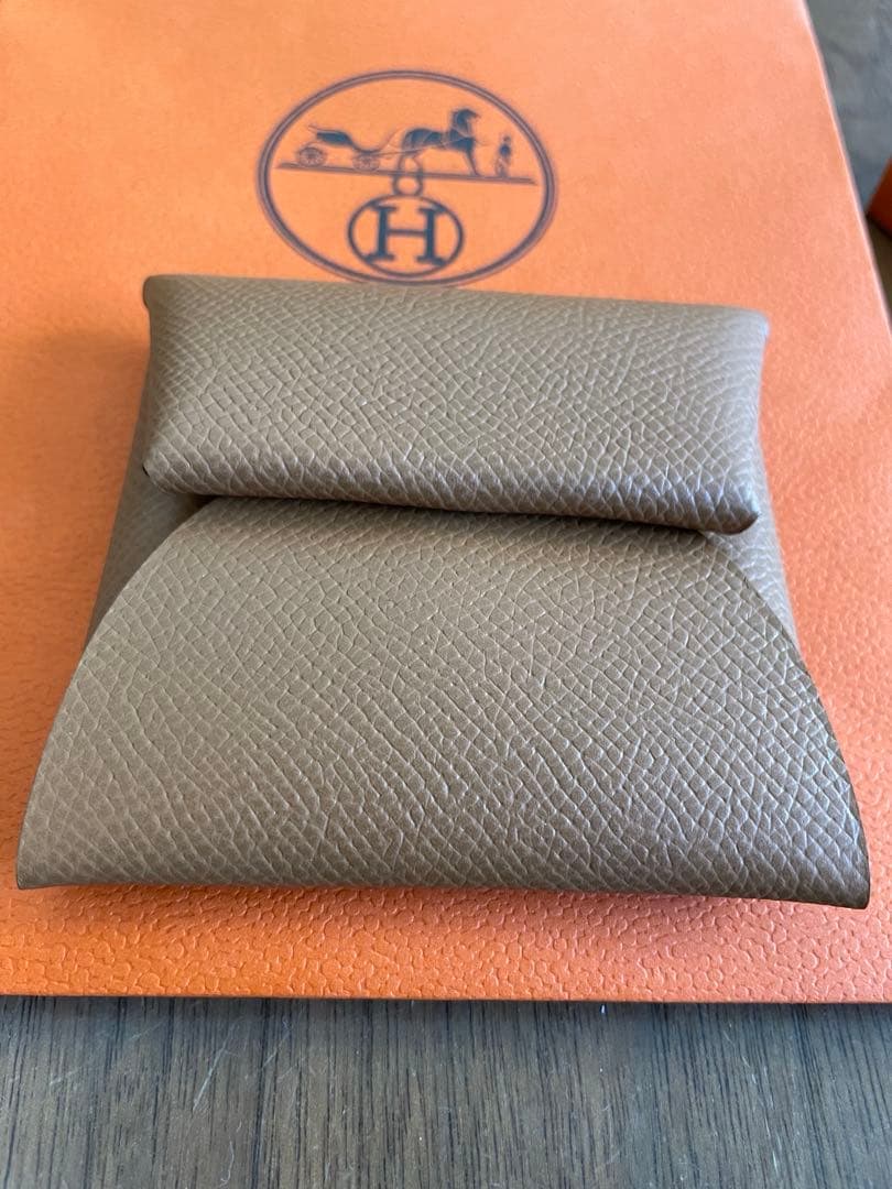 【未使用品】HERMES エルメス　バスティア　小銭入れ　ケース