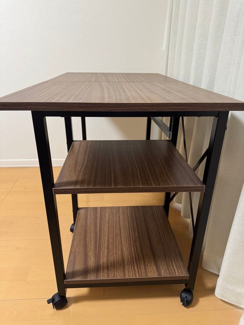 ニトリ 折りたたみデスクワゴン