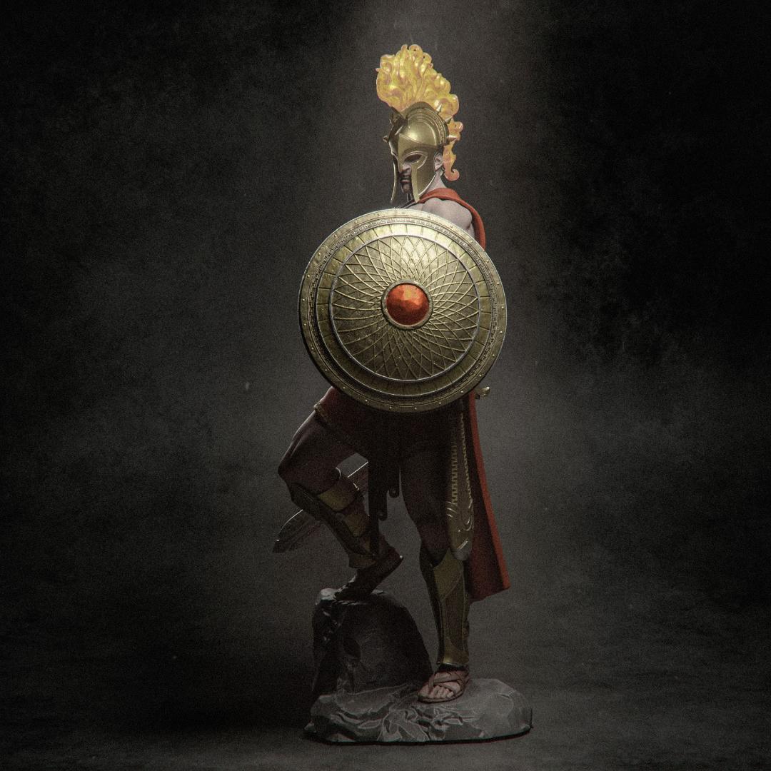 1/6　未塗装未組立　【 アレス ギリシャ神話 】フィギュア　ガレージキット