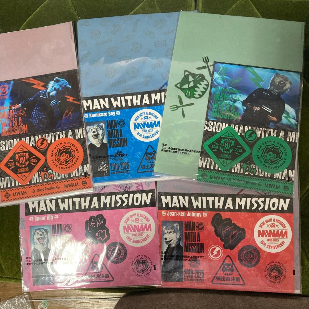MAN WITH A MISSION 一番くじ C、G、F、K、H、I、J賞
