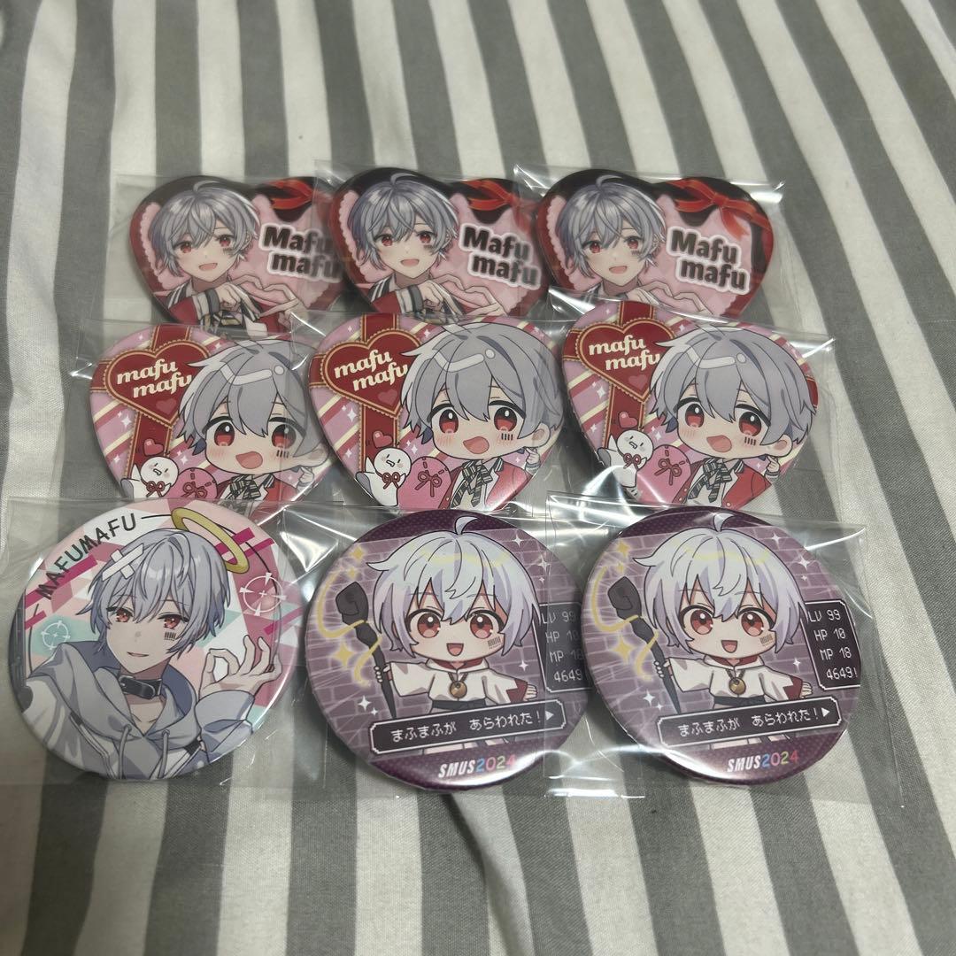 まふまふ 缶バッジ バレンタイン 新年会 - メルカリ