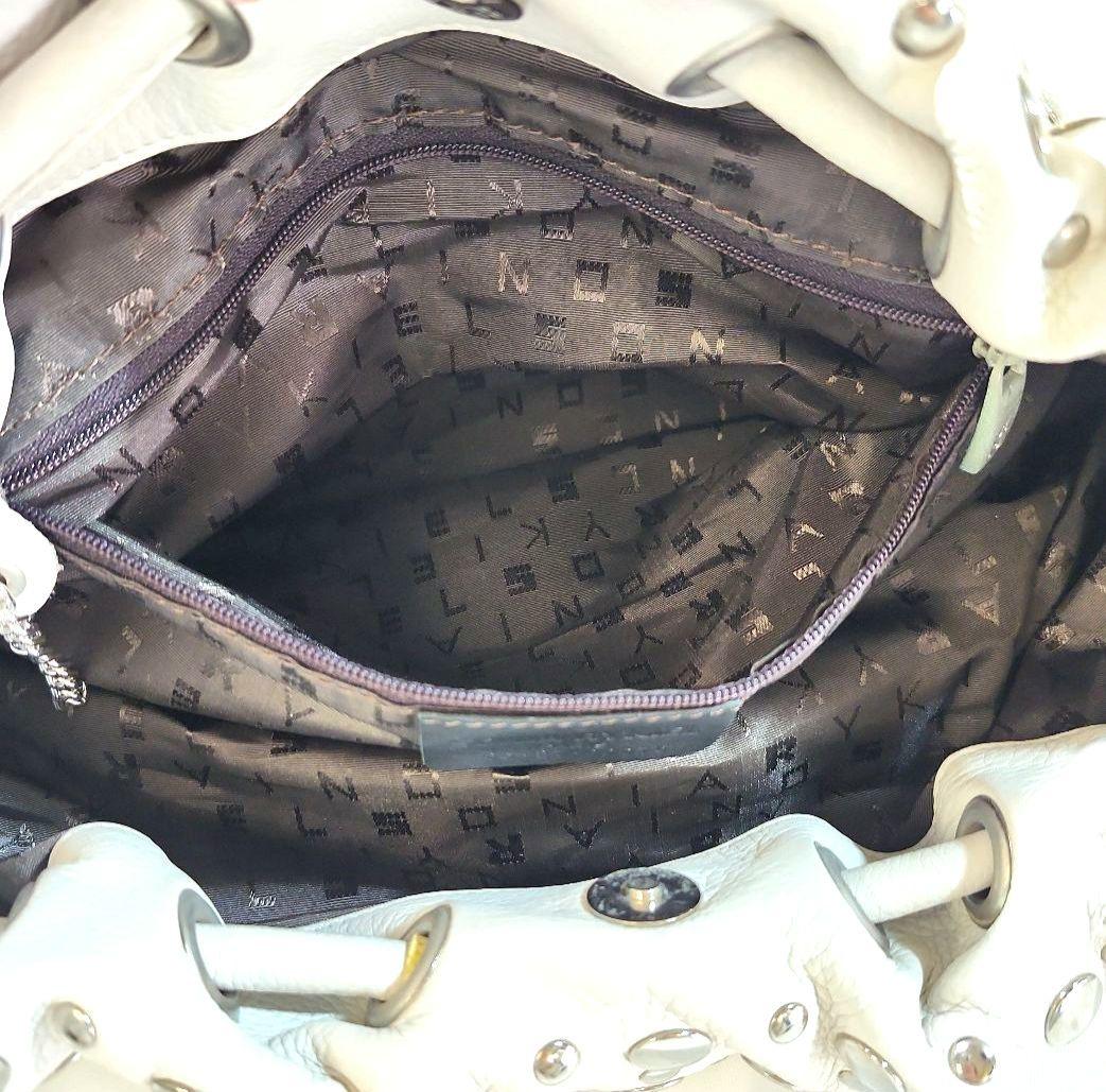 SONIA RYKIEL　ソニアリキエル　ドミノスタッズ　ホワイト　バッグ