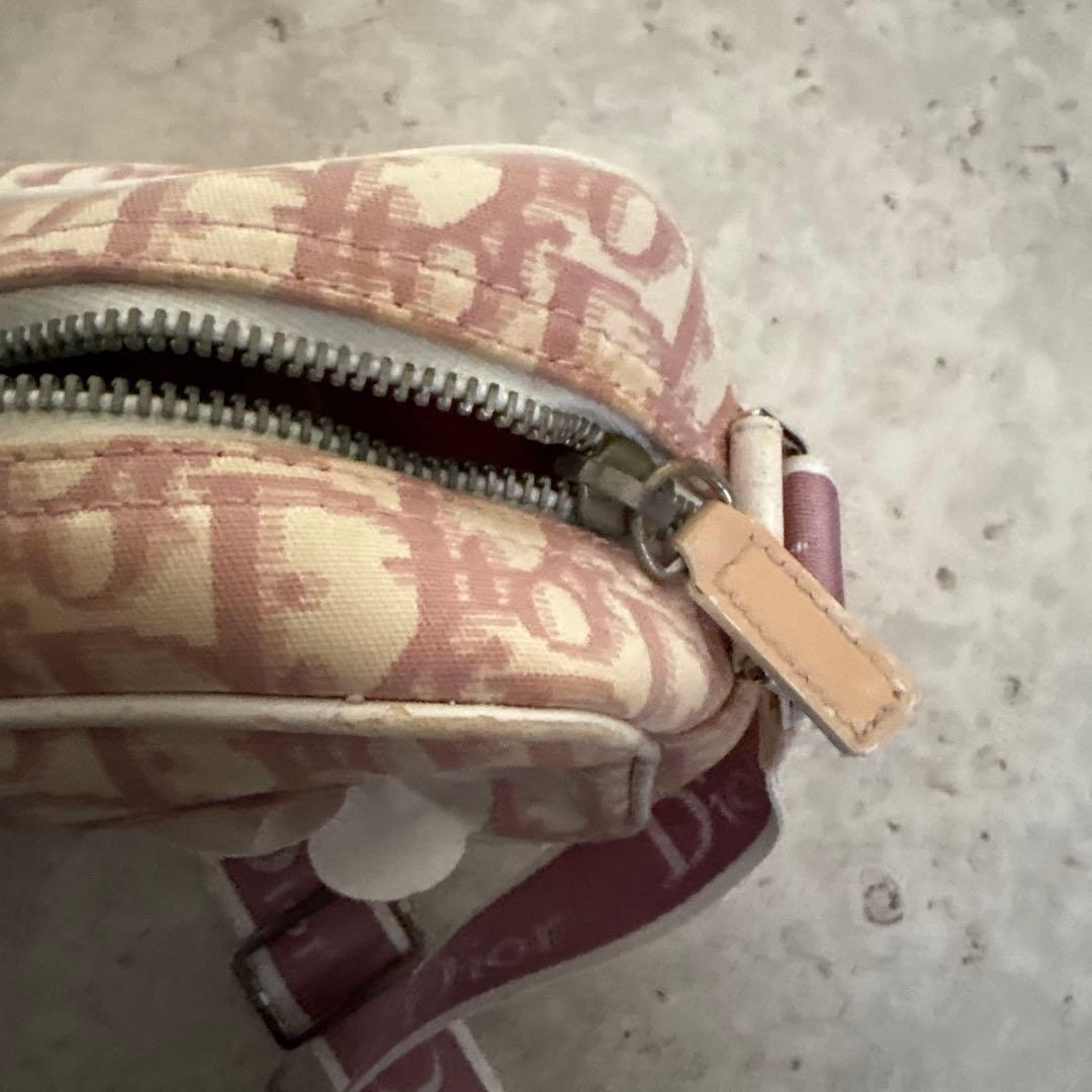 Dior フラワー装飾 ショルダーバッグ