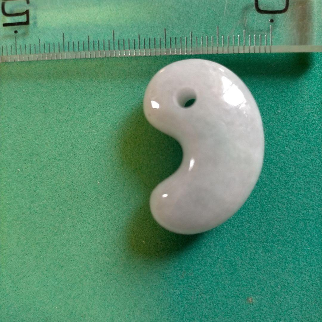 品質優先❗️ 糸魚川翡翠勾玉 ジエダイト　 太陽光透過❗️