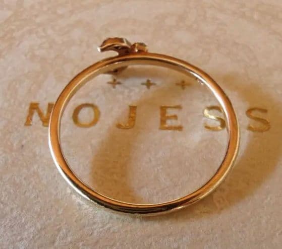 Nojess k10 三日月リング