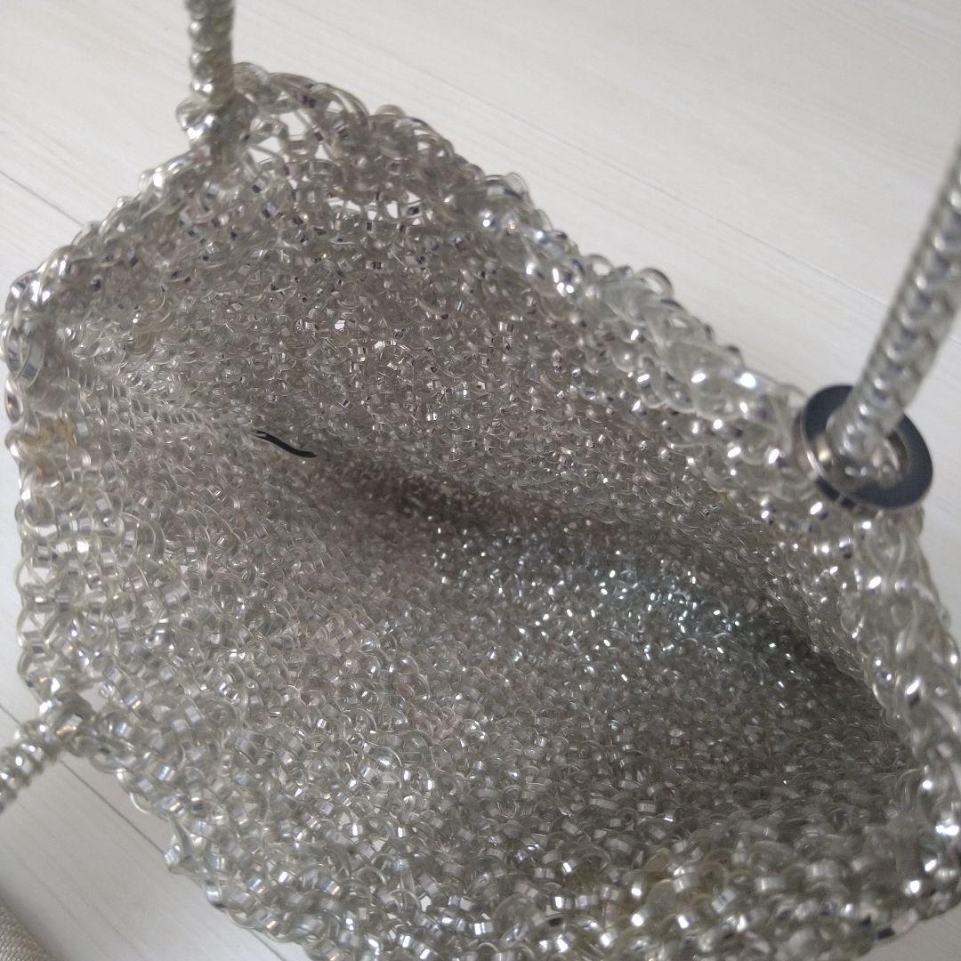 ANTEPRIMAバッグ　シルバー　美品