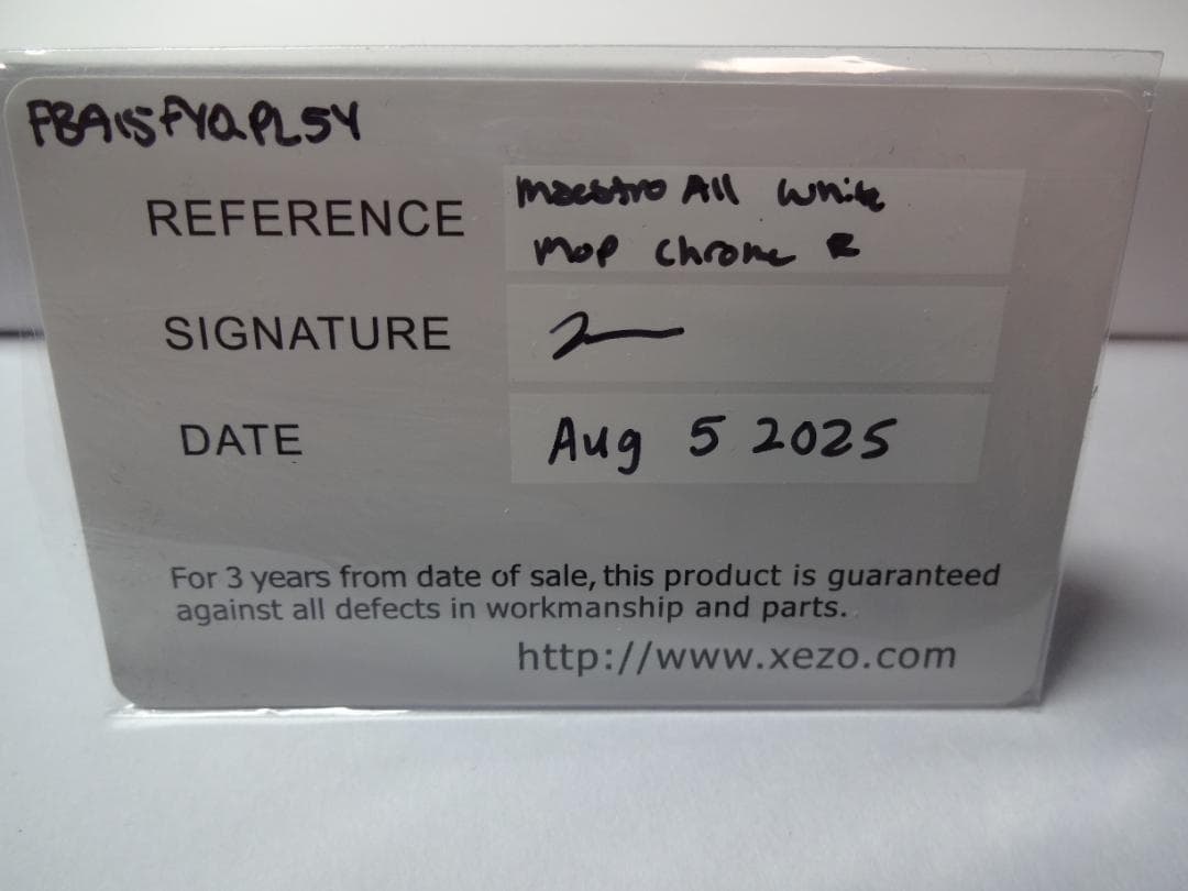 Xezo Maestro ローラーボールペン オーシャンホワイト【限定版】の通販