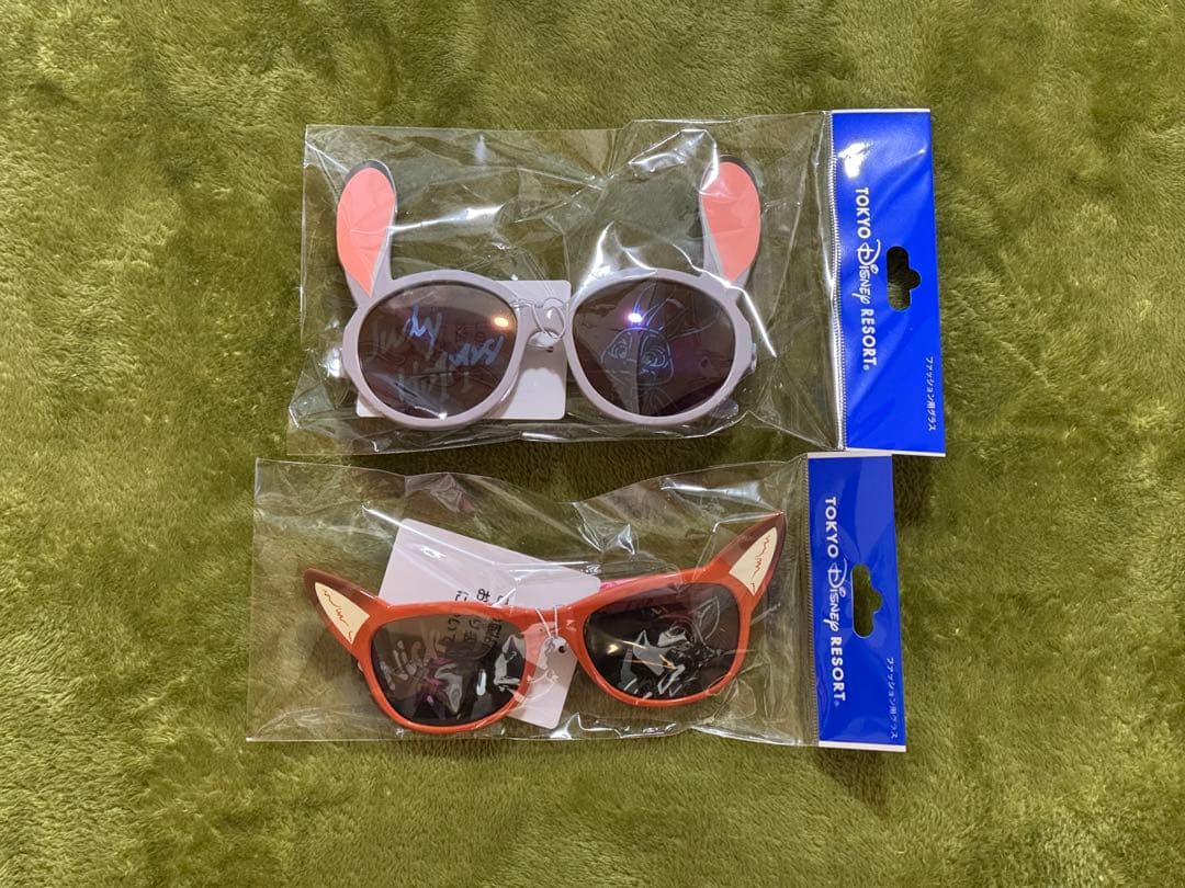 ディズニーリゾート ズートピア ニック ジュディ サングラス