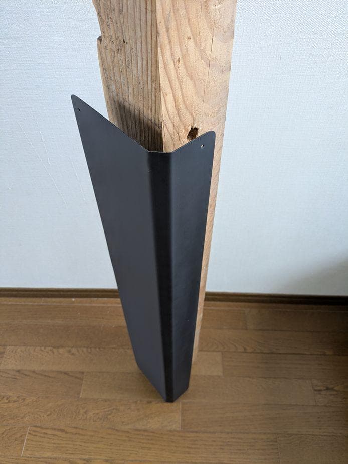 柱用 遮熱板 柱ガード 薪ストーブ ヒートシールド L字型