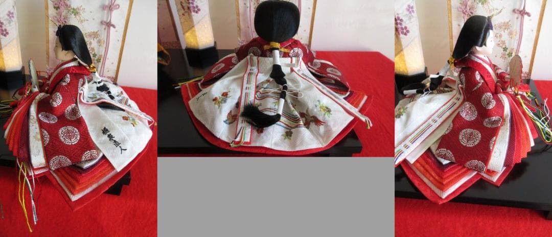 ♡ゆーなショップ♡いきなり購入大歓迎‼️　樋泉 直人　正絹　親王雛