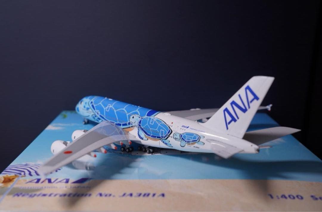 未展示新品】Phoenix ANA A380 フライング・ホヌ JA381A