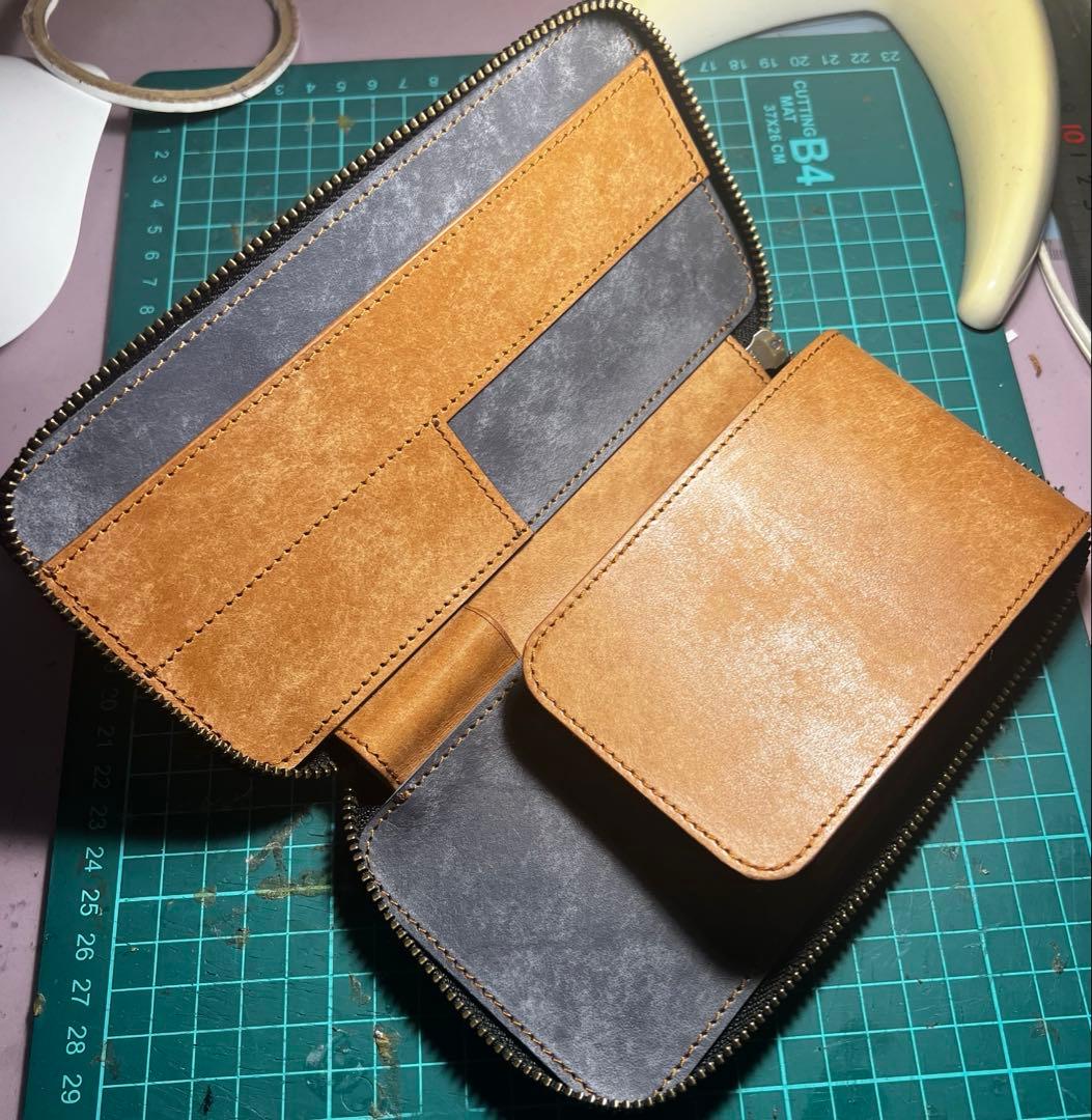 プエブロ ラウンドジップ ペンケース（検索用 バハギア 野原工芸 工房