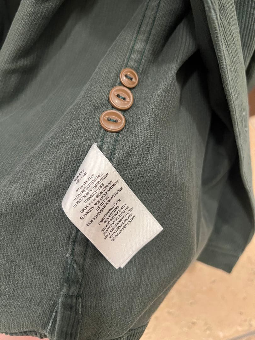 ラルフローレン　コーデュロイジャケット