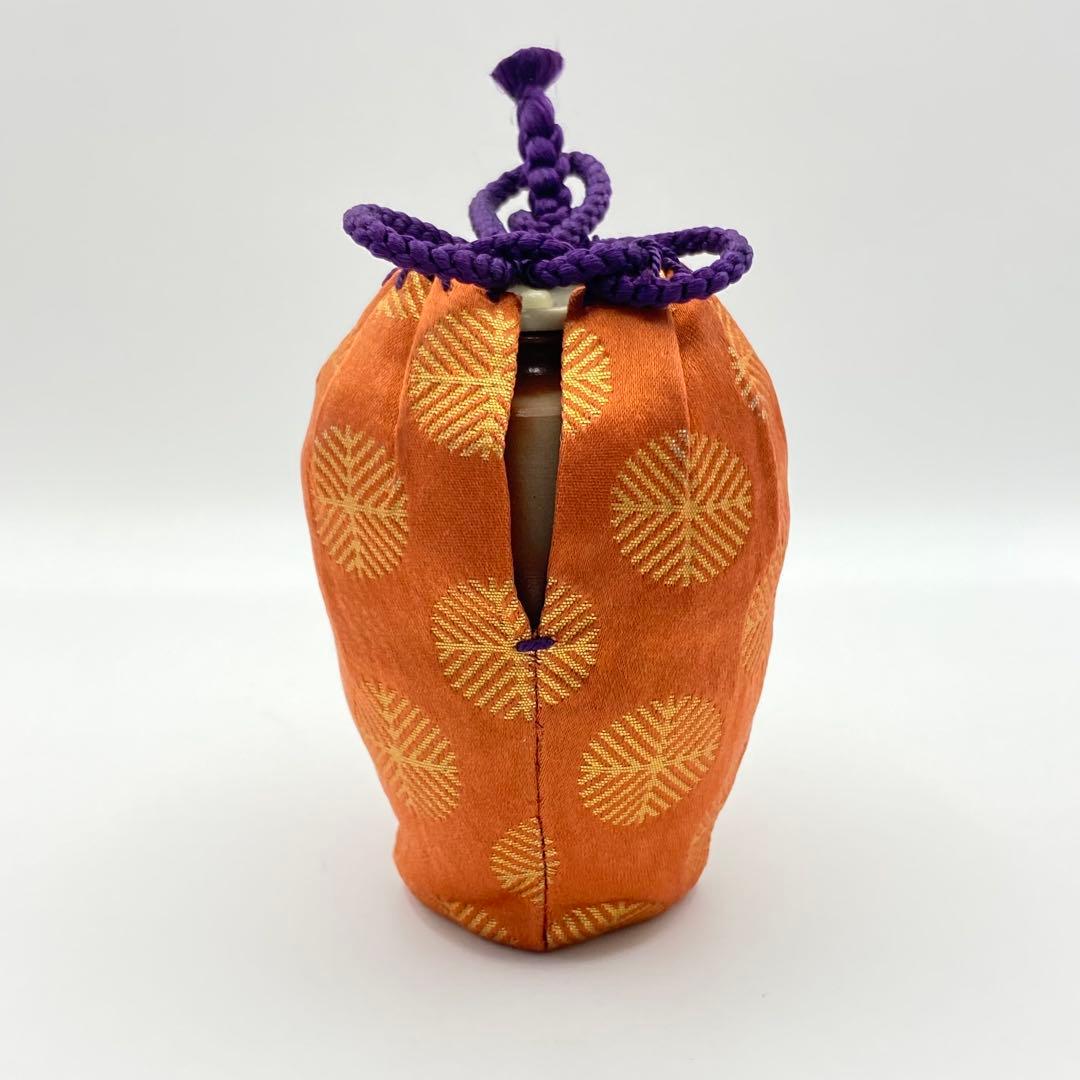 肩衝茶入 備前焼 火襷 木村陶峰 共箱入 茶道具 濃茶器 仕