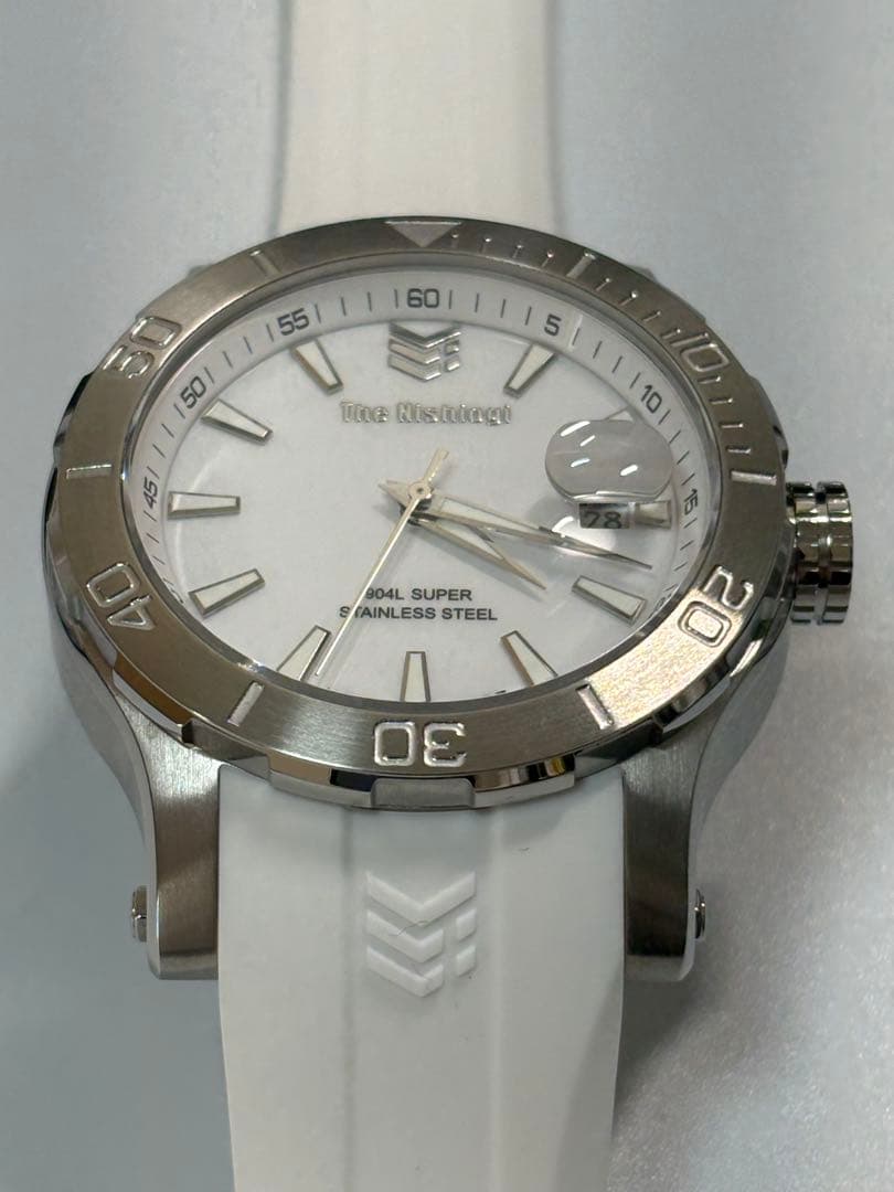 【極美品】The Nishiogi ニシオギ ステンレススチール ホワイトラバー