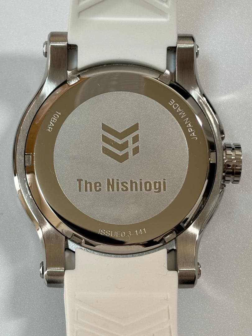 【極美品】The Nishiogi ニシオギ ステンレススチール ホワイトラバー