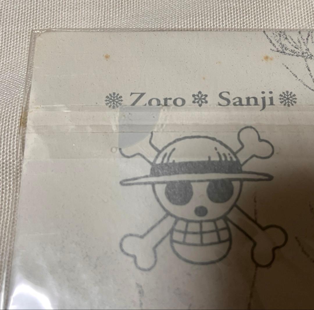 ONEPIECE初期メタルポートレート ゾロ&サンジ