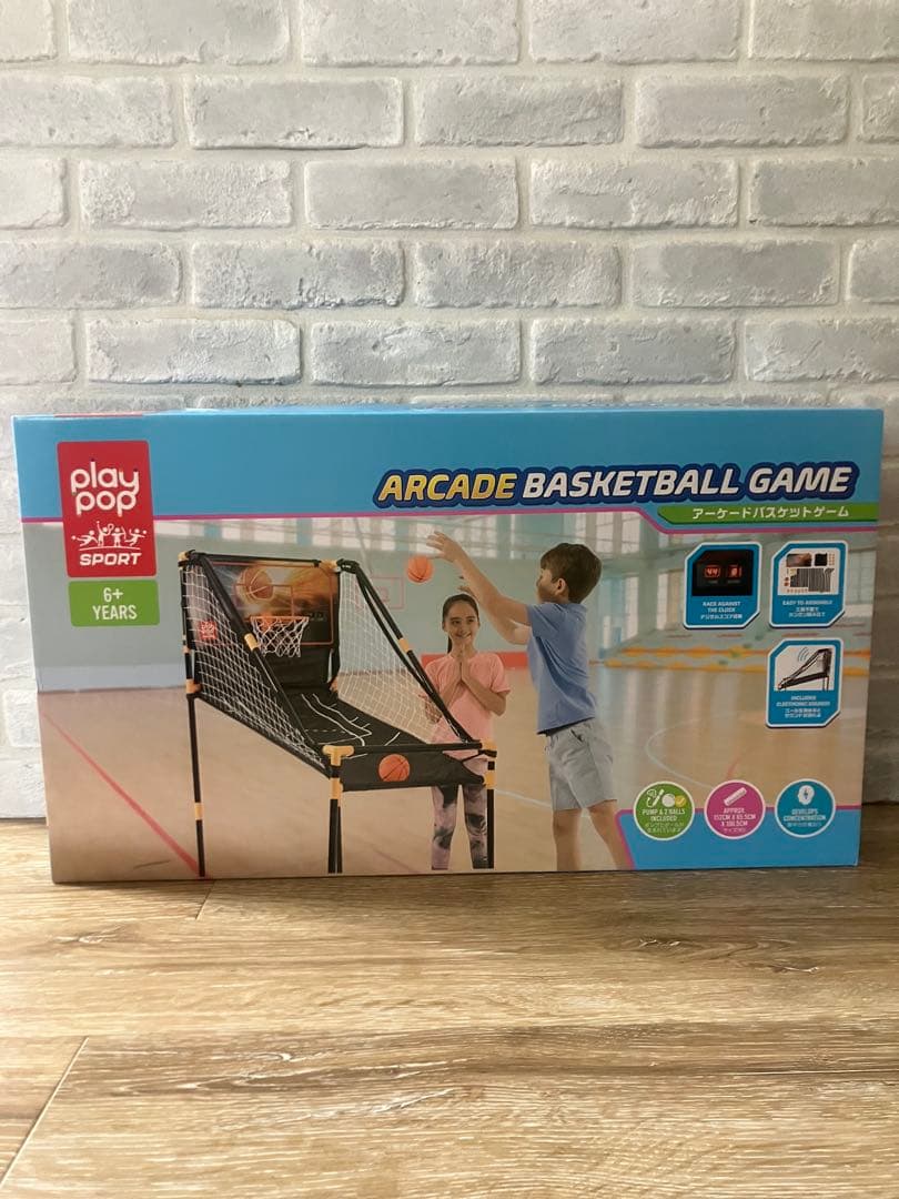 play pop アーケードバスケットボールゲーム バスケ キッズ - メルカリ