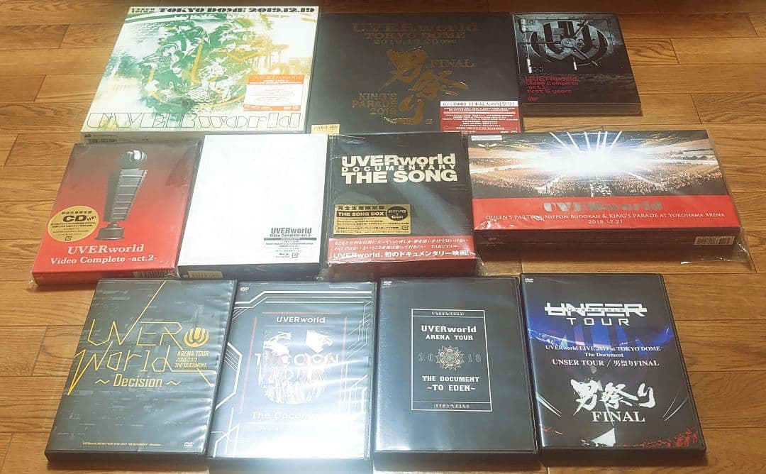 【おまけ付き】UVERworld 映像作品26枚まとめ売り