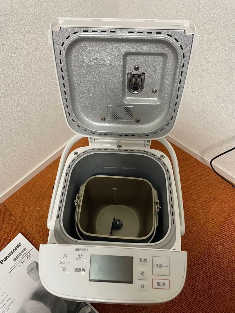 未使用近いパナソニック 20年製 ホームベーカリー1斤タイプ 20オート