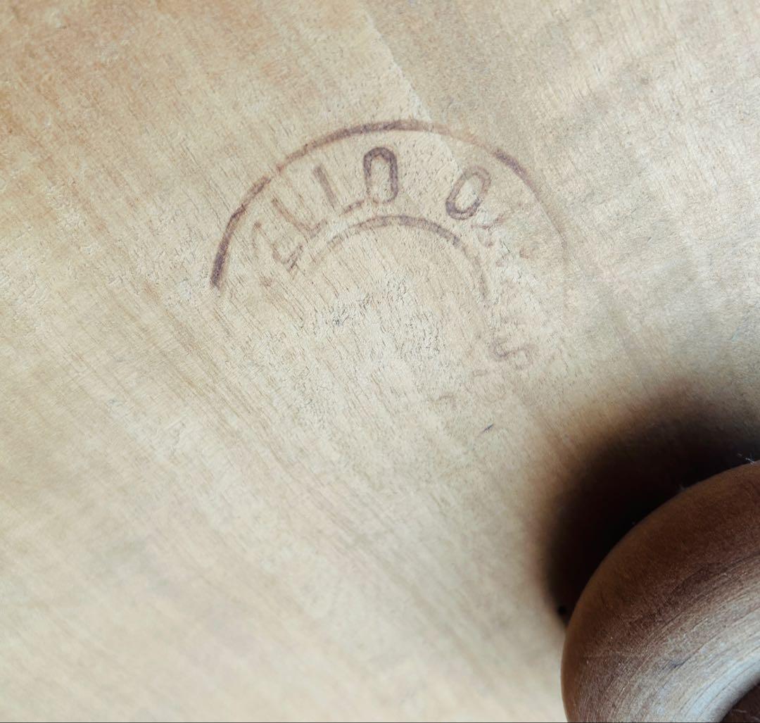 八角形木製収納テーブル