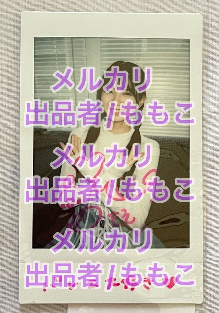 22/7 ナナニジ 涼花萌 サイン チェキ - メルカリ