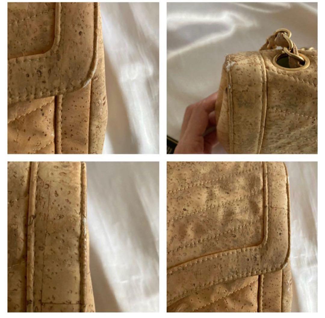 ゆりか様♡CHANEL 2.55 コルクレザー　Vステッチ　チェーンバッグ