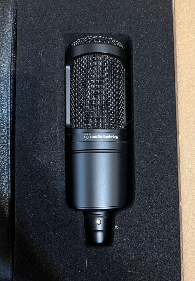 オーディオテクニカ AT2020 ショットマウント ポップガード マイクスタンド