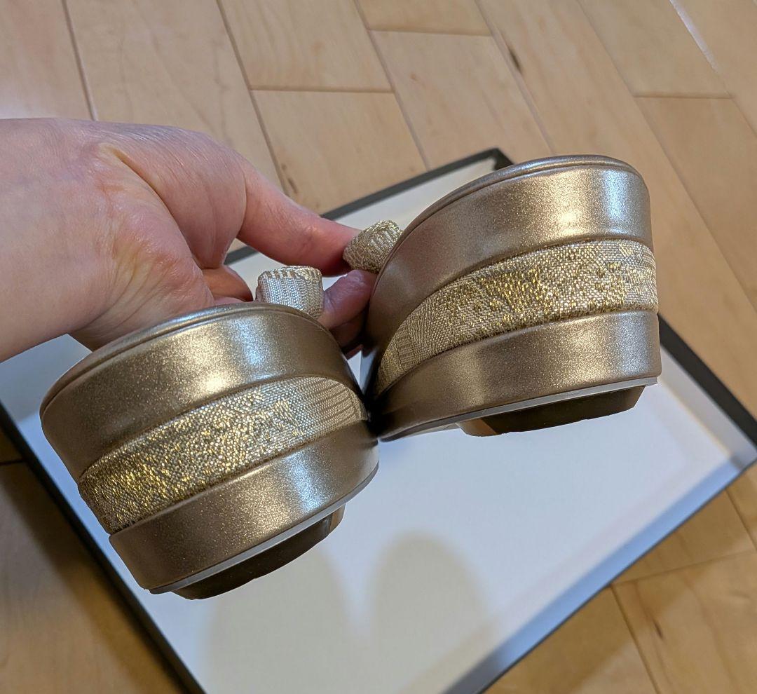 礼装　和装バッグ草履セット　結婚式　成人式　入学式　和装バッグと草履セット