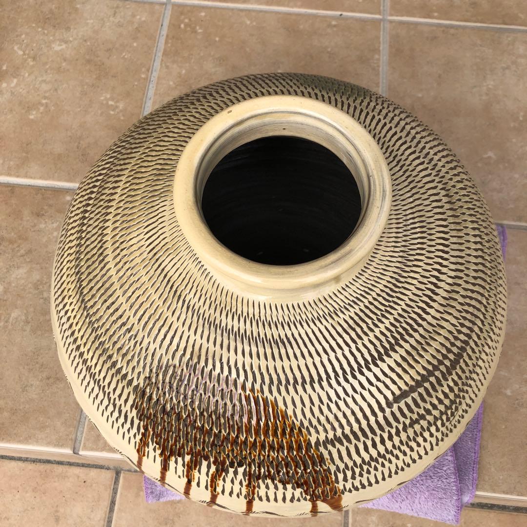 小鹿田焼　壺　花瓶　骨董品