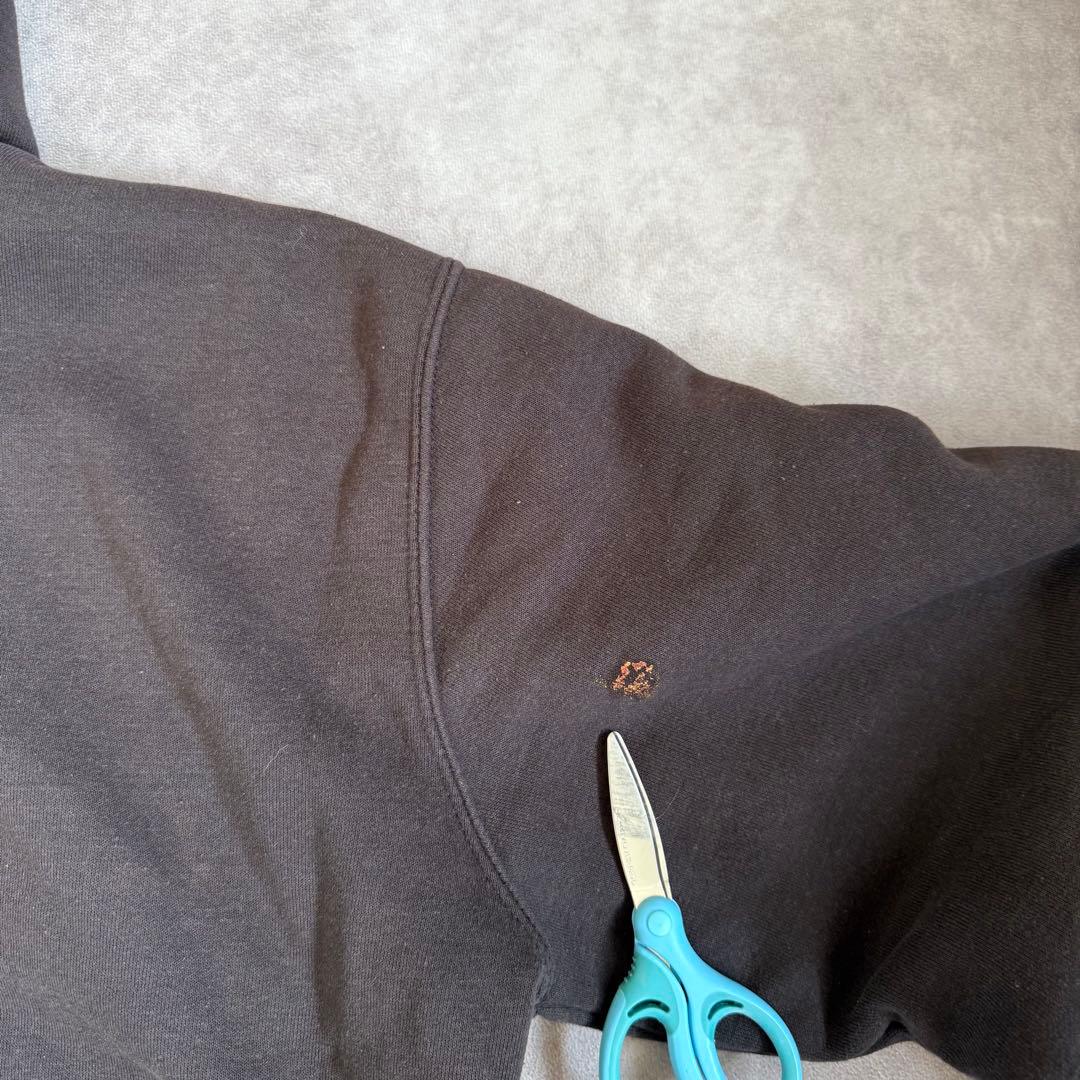 カーハート ジップアップパーカー ダークブラウン サンフェード L