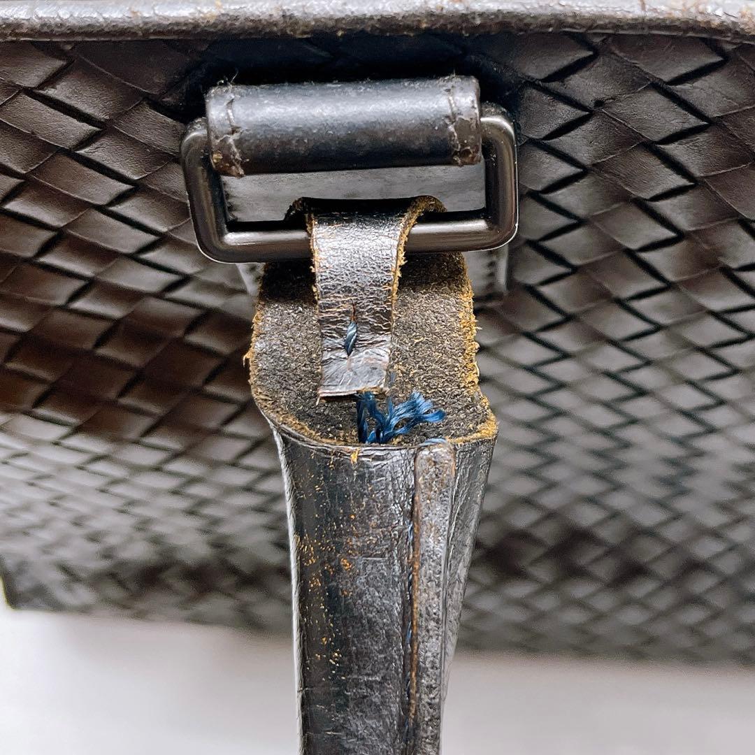 BOTTEGA VENETA ボッテガベネタ イントレチャート　ダークブラウン