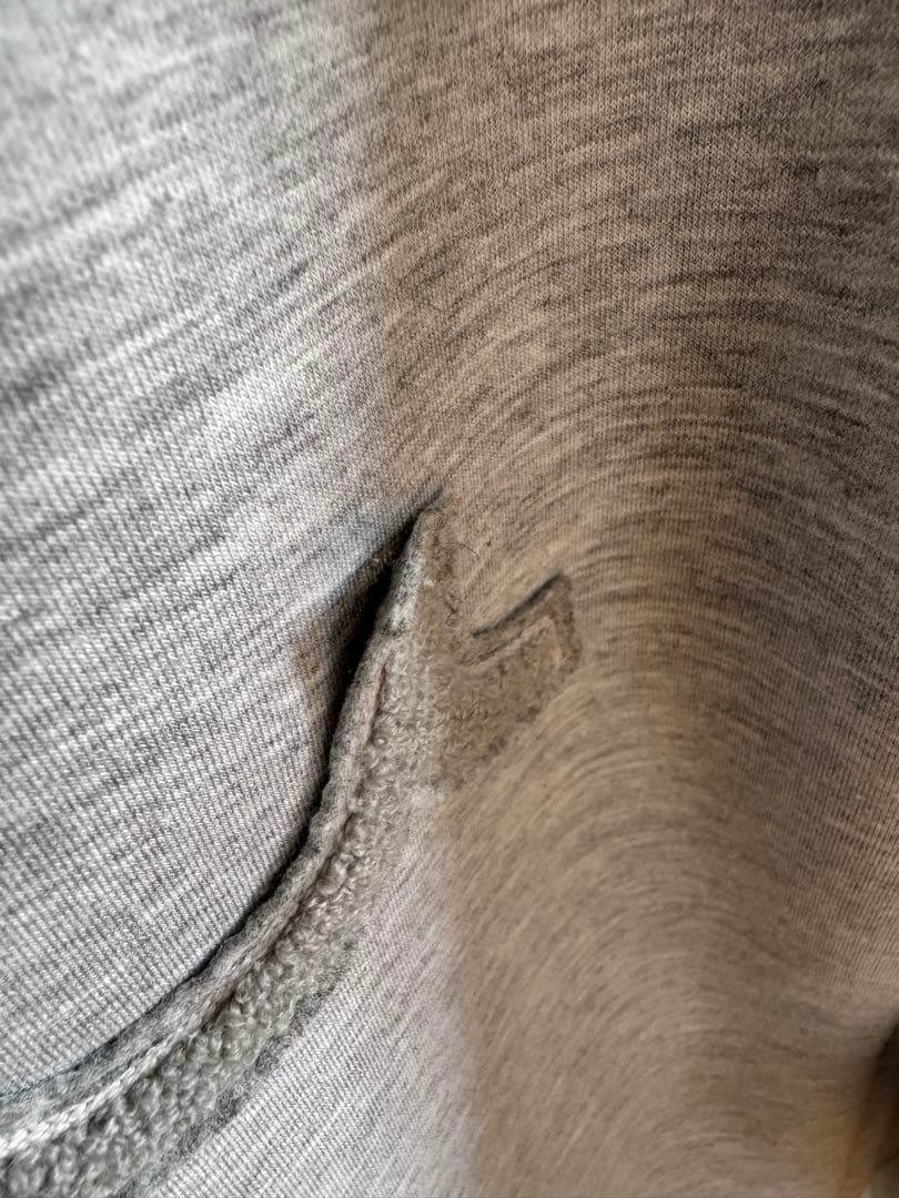 muta MARINE ムータマリン ボンディングパーカー M ライトグレー