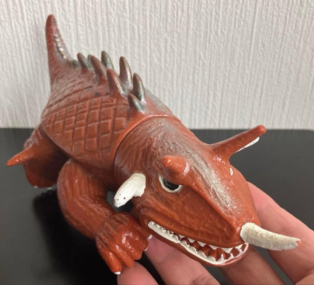 ガメラ日東ウルトラ怪獣シリーズバルゴンソフビ 公開当時品開封品
