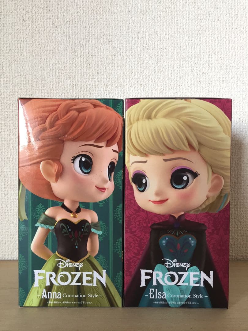 未開封】Qposket 戴冠式 アナ雪 Aカラー セット