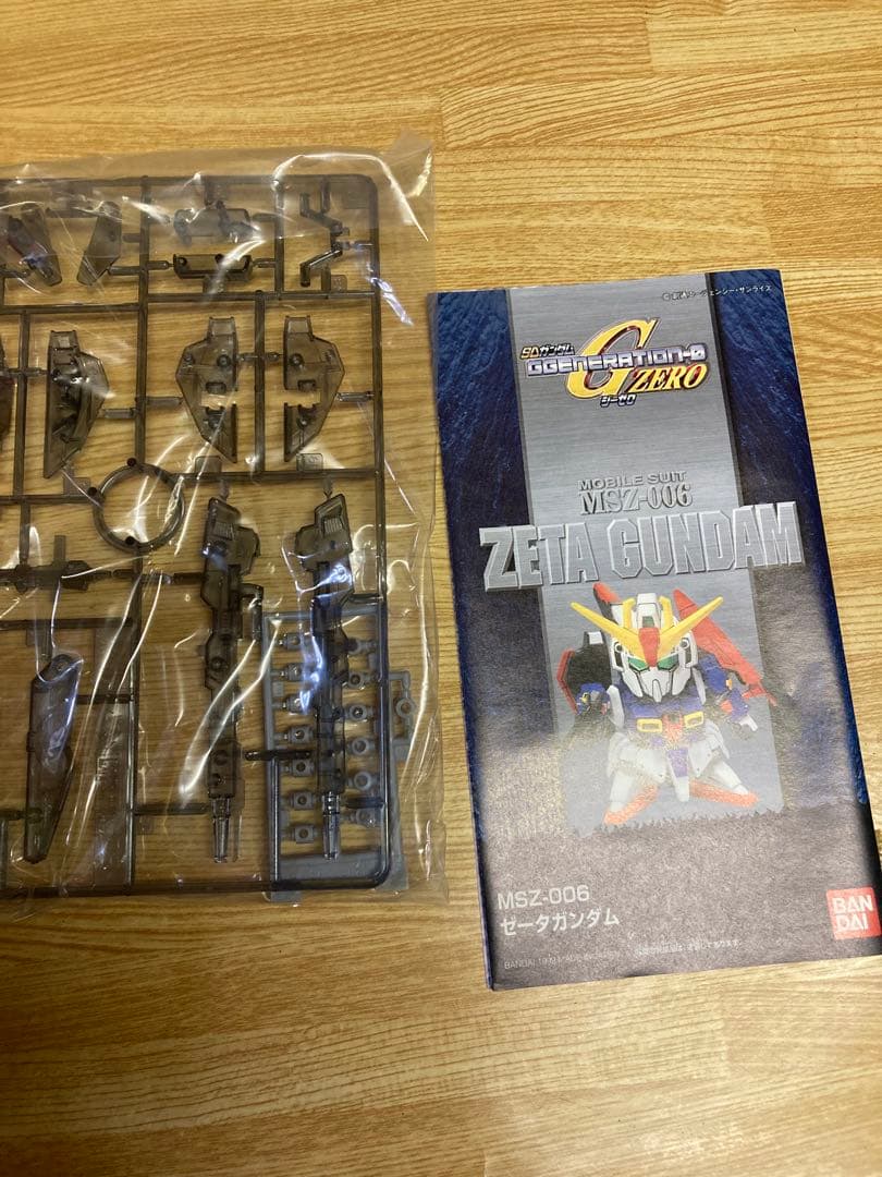 バンダイBB戦士Zガンダム限定クリスタルバージョン非売品未開封