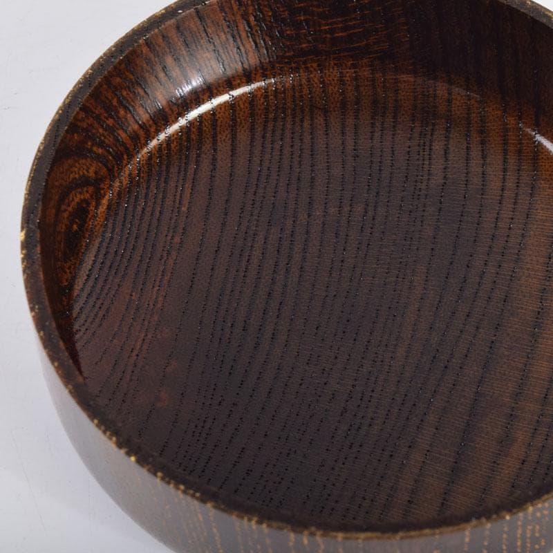 茶道具 山中塗 福田芳朗作 欅神代塗 中棗 共布共箱 V 8648 - メルカリ