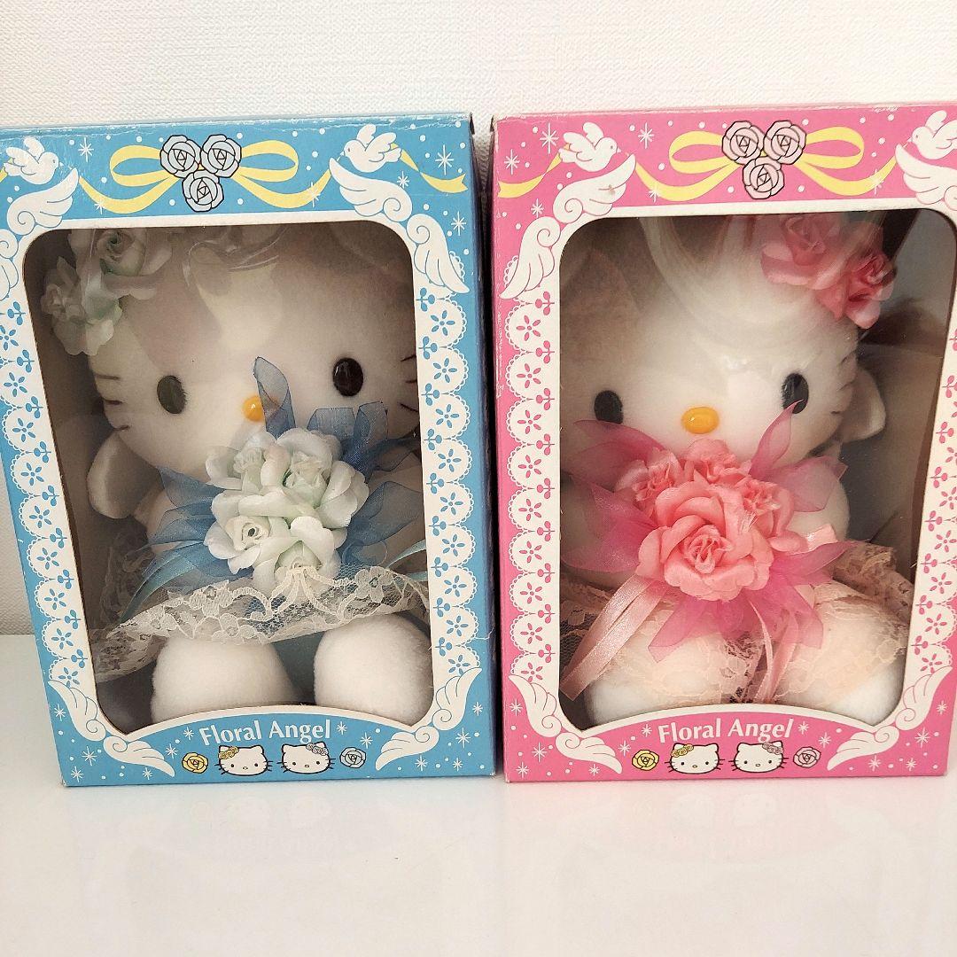 ハローキティ　ぬいぐるみ　フローラルエンジェル