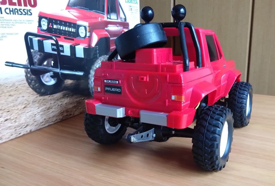 最終価格 タミヤ 1/10 三菱 パジェロ CW-01 カスタム有 デカール付