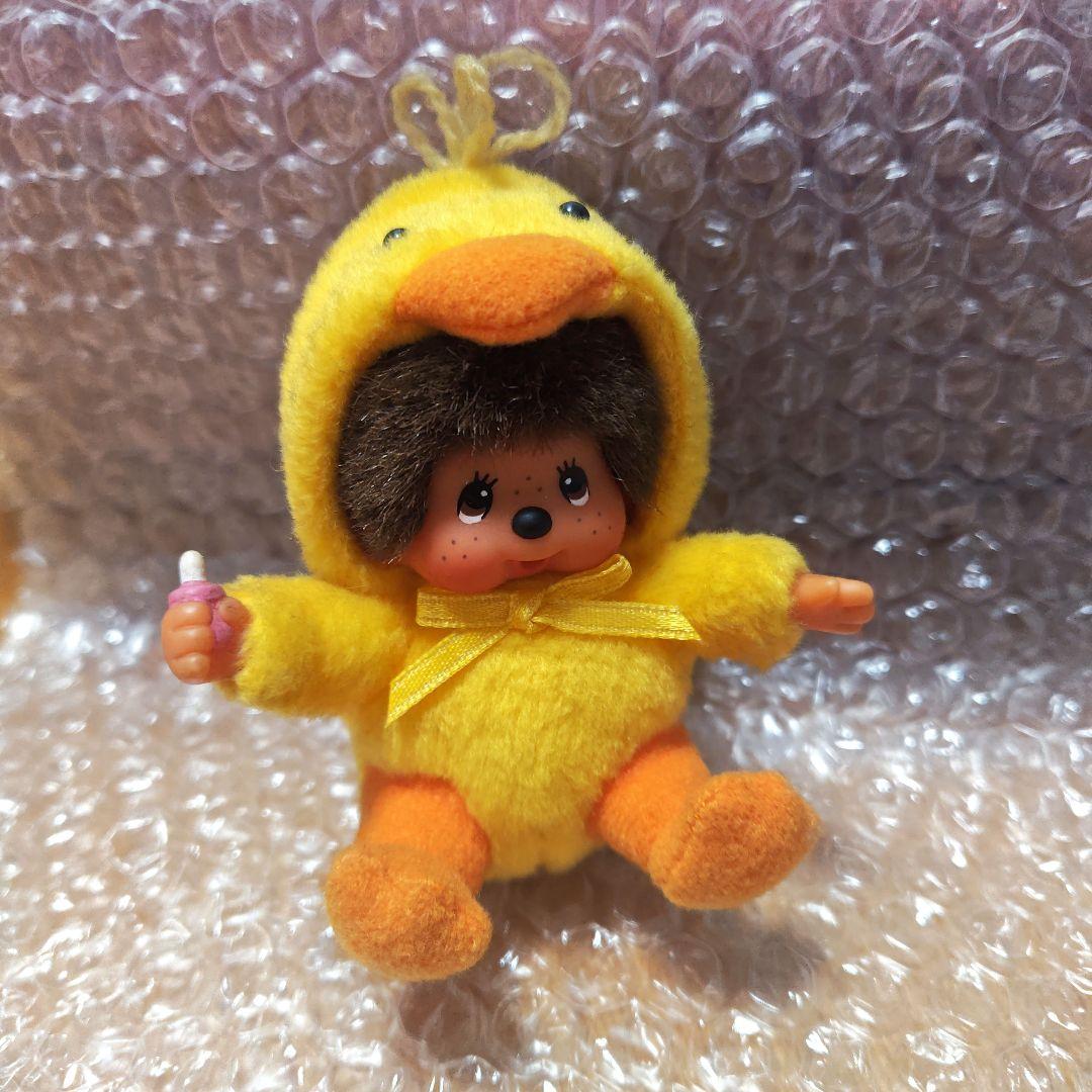 希少]レトロ モンチッチ マスコット ヒヨコ アニマル キーホルダー