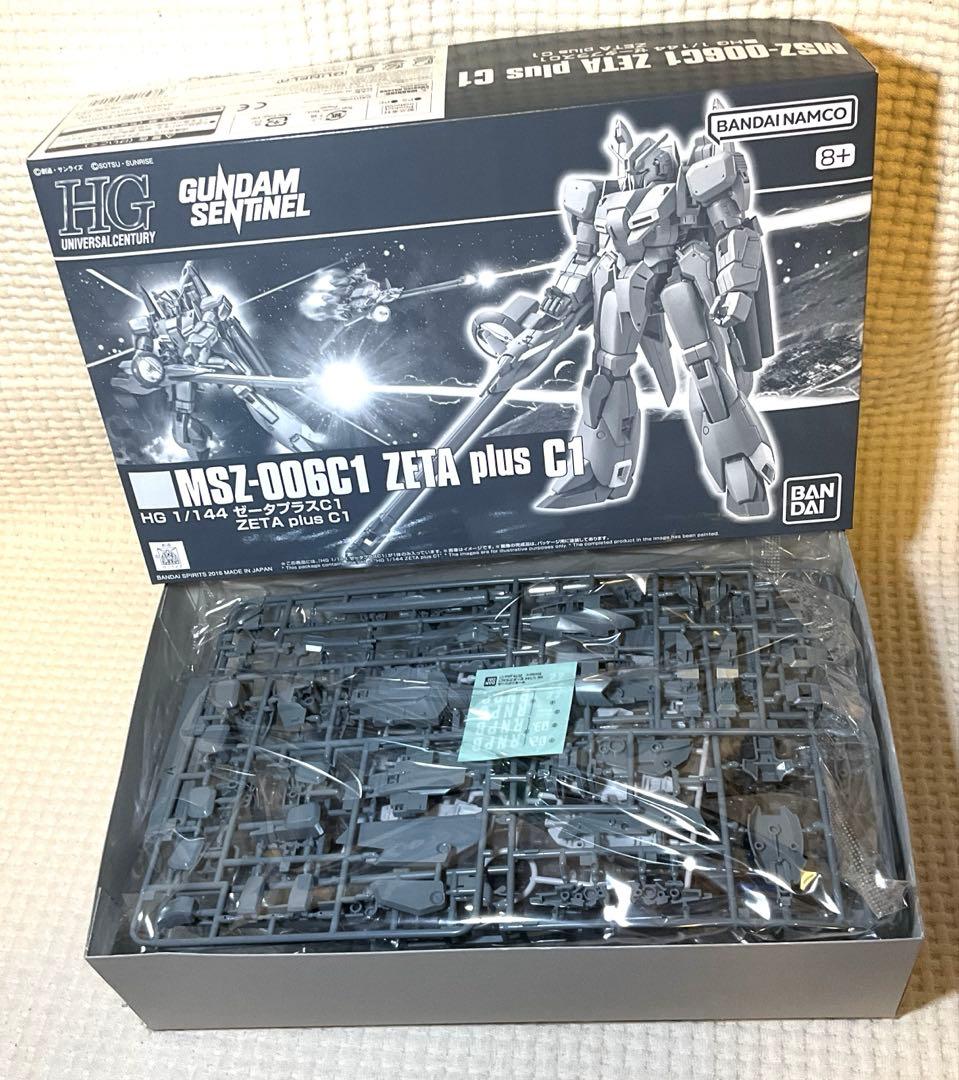 ＨＧ 1/144 ゼータガンダム、ゼータプラスＣ１ 、リゼル　3機セット