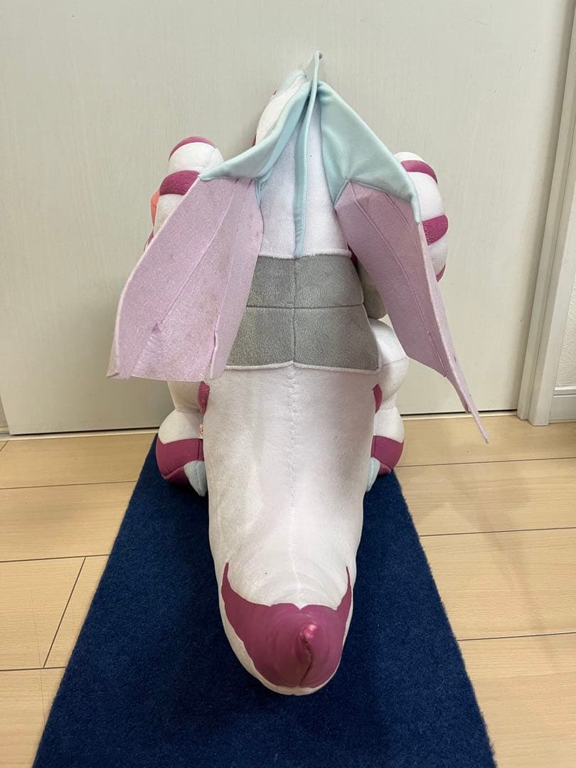 【タグ付き】ポケモン　特大ぬいぐるみ　ディアルガ　パルキア　ハートランド