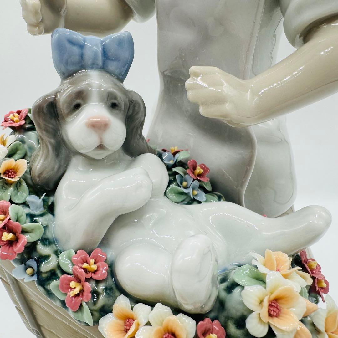 【希少】リヤドロ LLADRO No.9133 『おさんぽしようね』