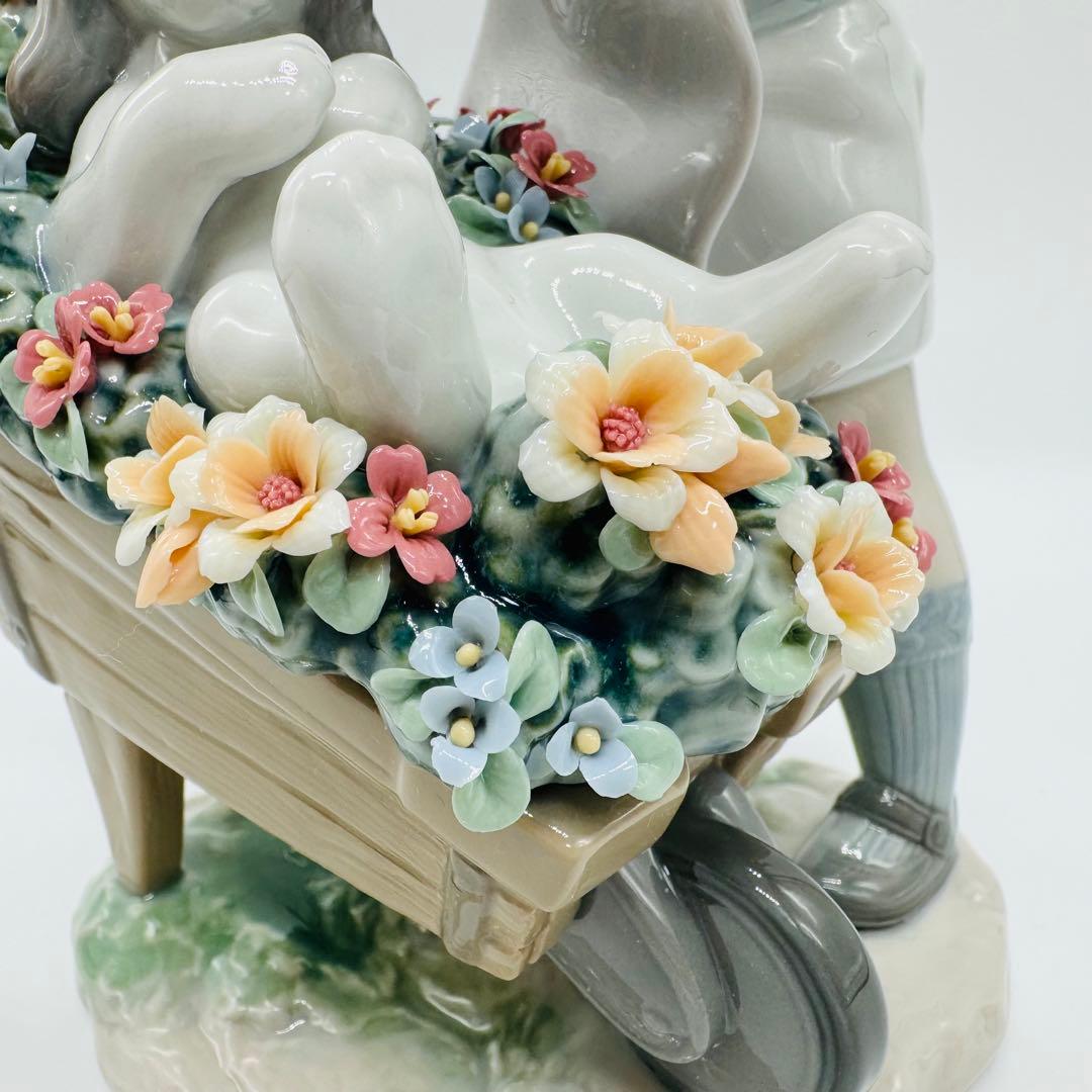 【希少】リヤドロ LLADRO No.9133 『おさんぽしようね』