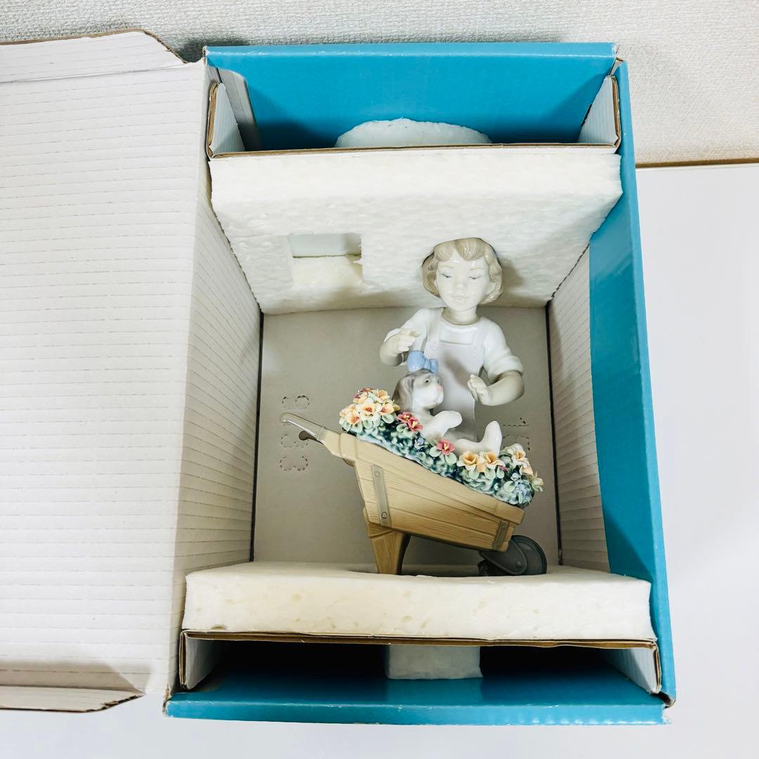 【希少】リヤドロ LLADRO No.9133 『おさんぽしようね』