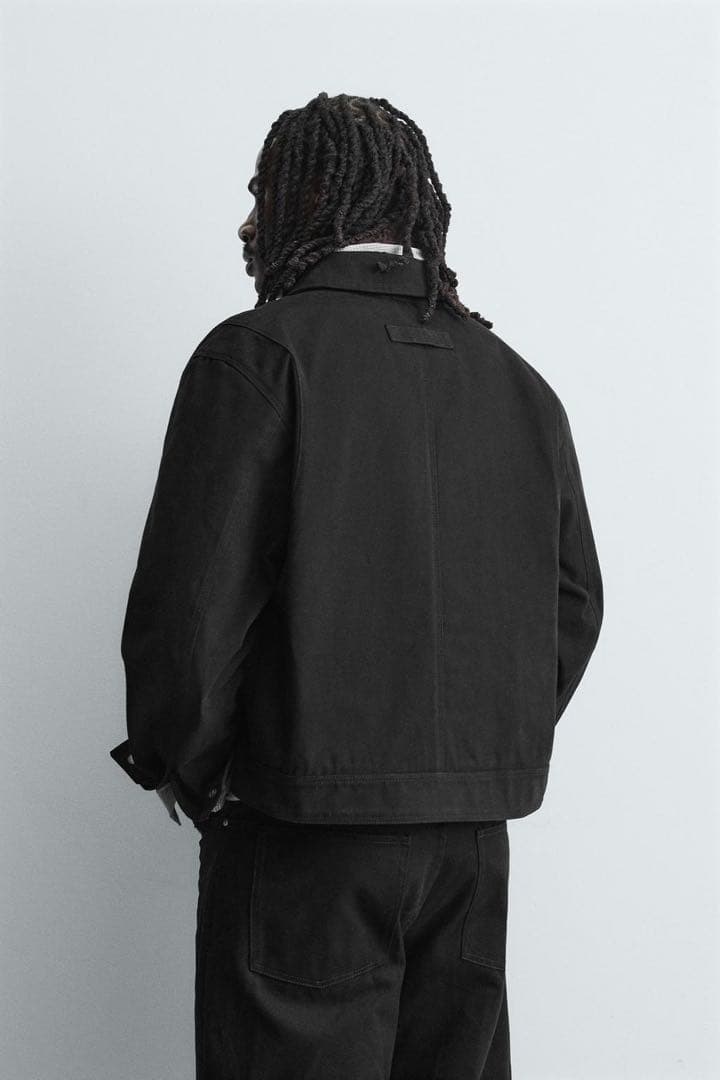 【完売品】リラックスフィットトグルボタンジャケット　ファイヤーマンジャケット