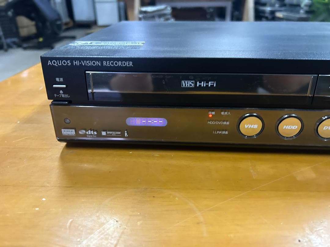SHARP DV-ACV52 AQUOS HDD/DVD/VHSレコーダー