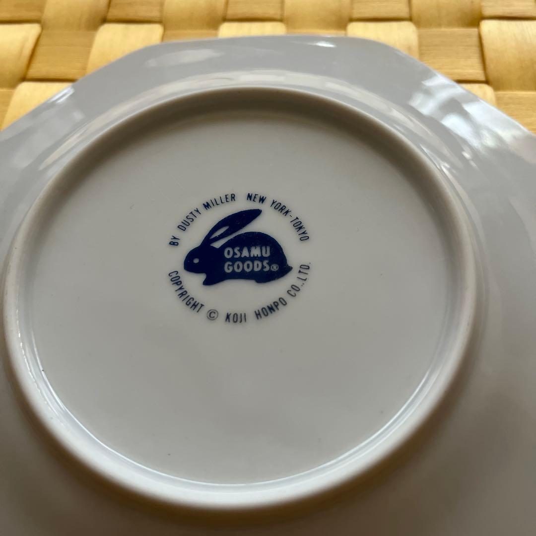 オサムグッズ 皿 八角 中華 2枚セット OSAMU GOODS 原田治 - メルカリ