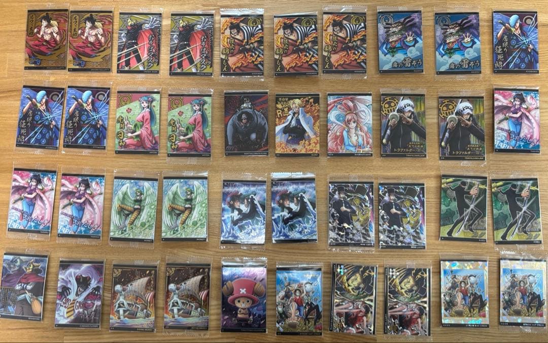 ワンピースウエハースカード　まとめ売り217枚